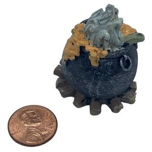 Maker's Halloween Littles WITCH CAULDRON miniature Joann Joann's LOOSE